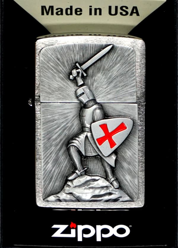 Zippo Lighter CRUSADE VICTORY Gavesæt nr. 2