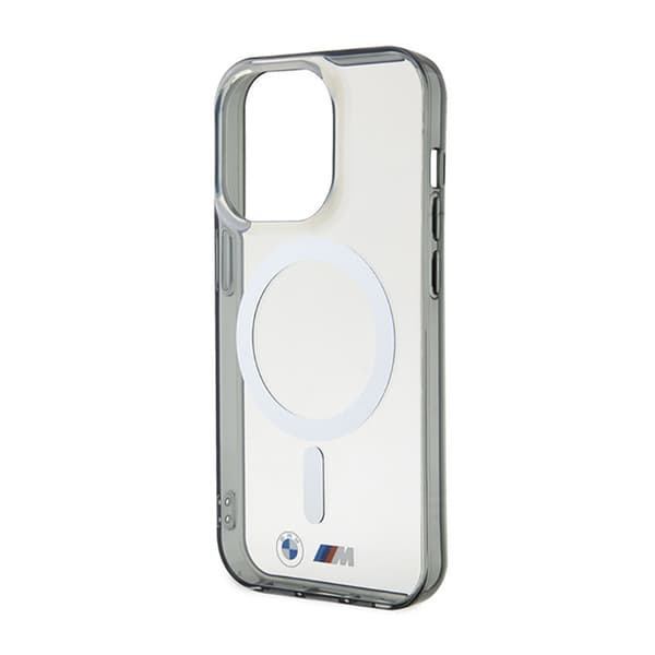 BMW Sølvring MagSafe - iPhone 14 Pro cover (klar)