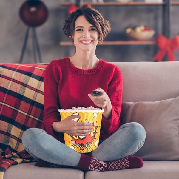 Beholder til popcorn og chips 2,3 l