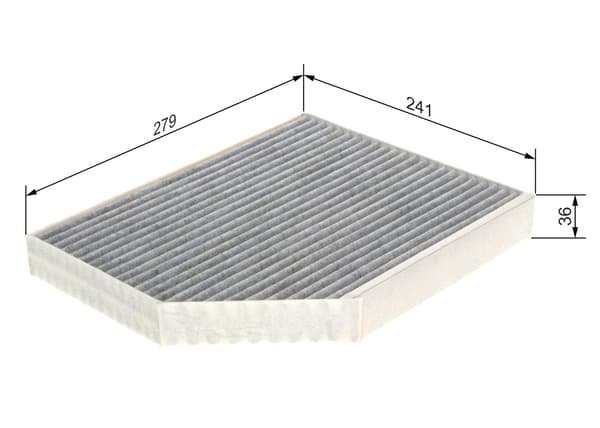 KABINEFILTER 1987432369 BOSCH