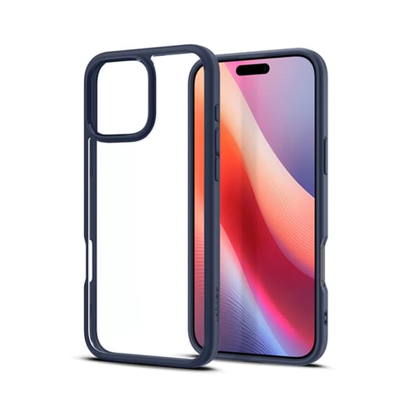 Spigen Ultra Hybrid - Etui til iPhone 16 Pro Max (Marineblå)