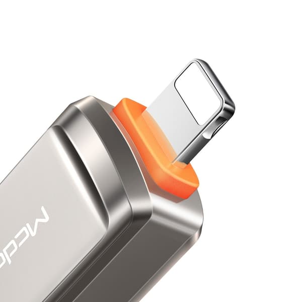 MCDODO ADAPTER USB-A 3.0 TILL LIGHTNING IPHONE IPAD 3A OTG