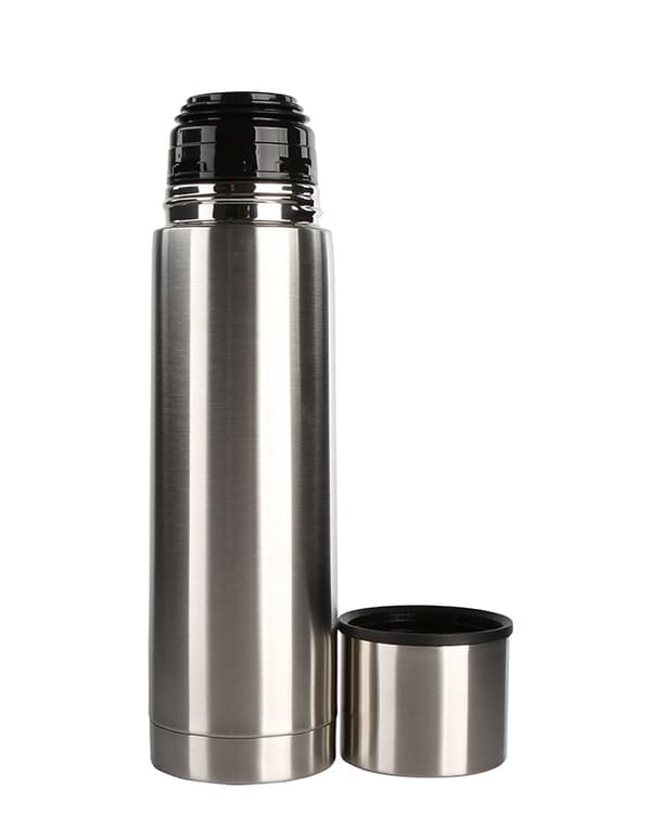 Termokande i rustfrit stål til kaffe og te, sølv, 500 ml, 1 stk.