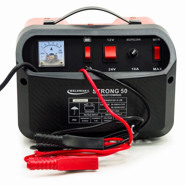 WELDMAN STRONG 50 LIKRITARE MED STARTARE 12V/24V
