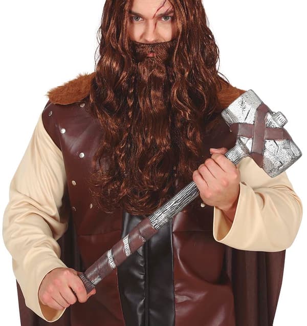Medeltida hammare vikingarkrigarevapen 60cm