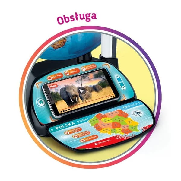 Clementoni Interactive Eduglobus Realtid