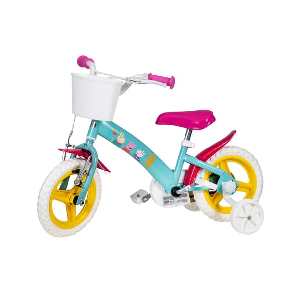TOIMSA 12" Gurli Gris børnecykel med sidehjul