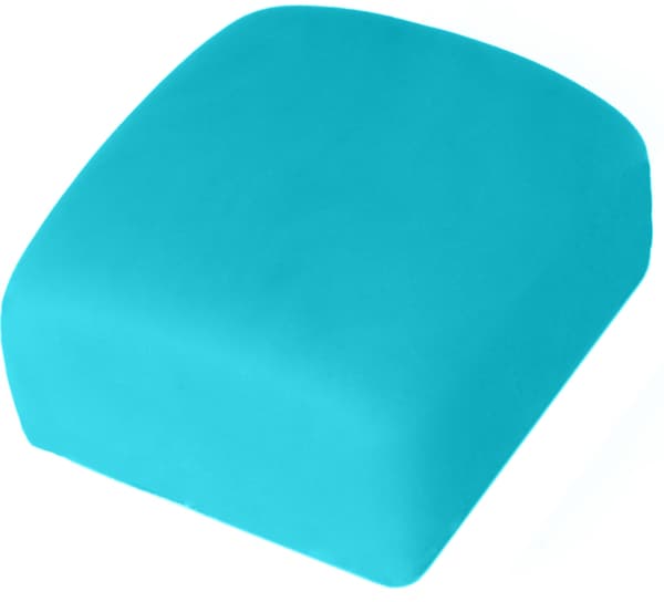 Babyblå plastglasyr 250g 1-pack.