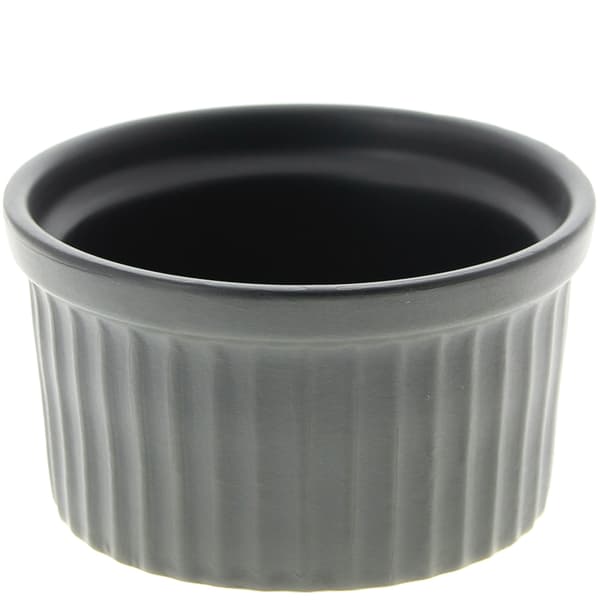 6x Crème brûlée muffinkopper i porcelæn