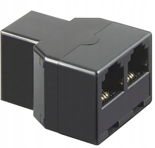 T-sovitin ISDN RJ11/6P4C