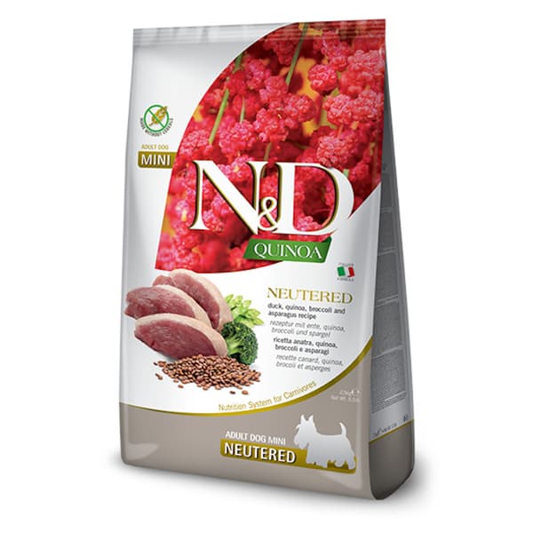 Farmina N&D Quinoa Anka och Broccoli Torrfoder för Hundar 2,5 kg