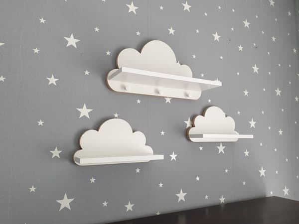 IBIZA Cloud Hylder med Bøjle - Elegance