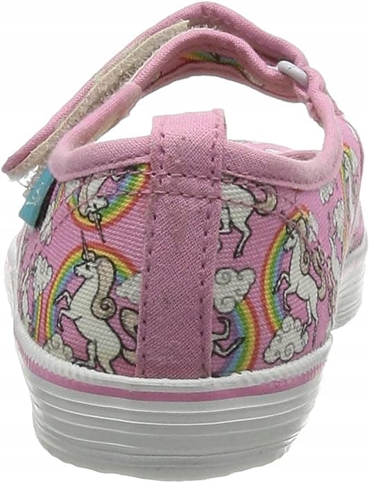 BECK PINK BØRNESKO MED VELCRO-MØNSTER 25 0_4
