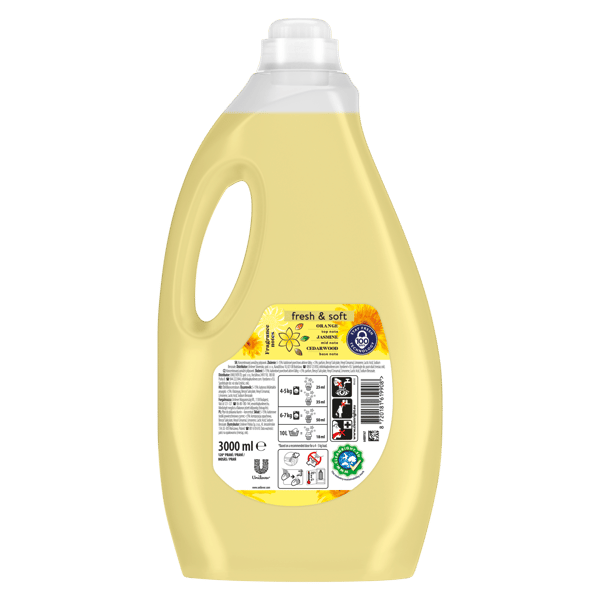 Coccolino 3L Fresh&Soft Iloisesti keltainen