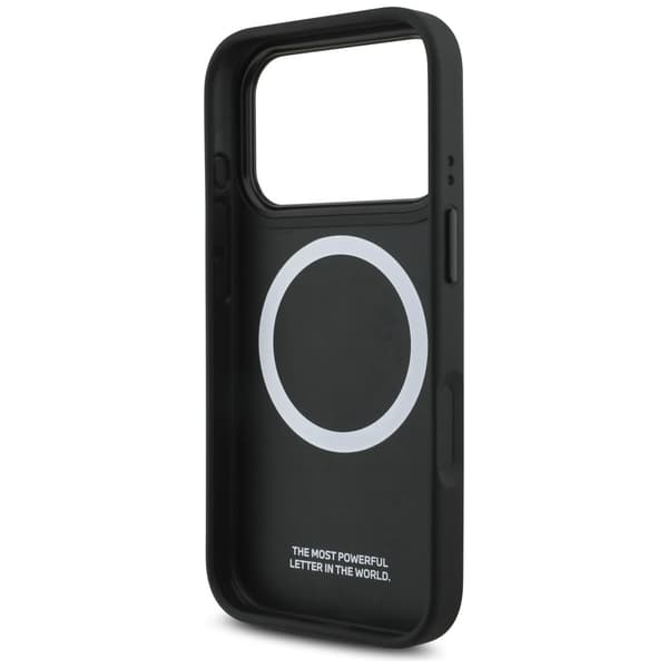 BMW M Perforeret Stribet Logo MagSafe-cover til iPhone 17 Pro - Rød