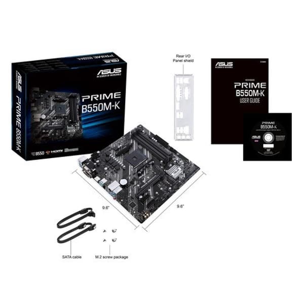 Asus PRIME B550M-K emolevy