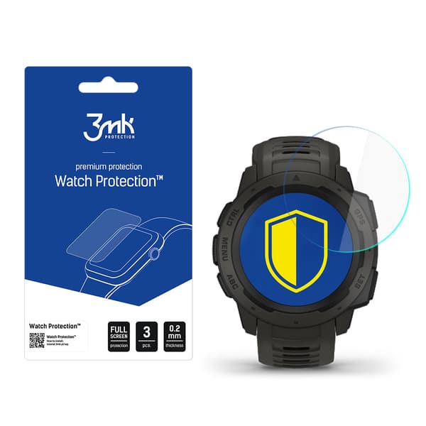 Garmin Instinct - 3mk Kellonsuoja FlexibleGlass