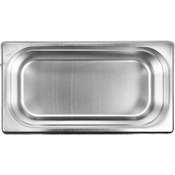 Gastronormbeholder 4L - GN1/3, H100MM - rustfrit stål - YG-00273