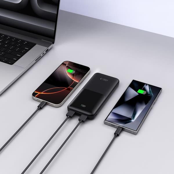 TECH-PROTECT PB01 POWERBANK 10000mAh 22.5W SVART