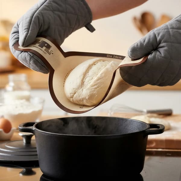 SILIKONE MÅTTE TIL BAGEBRØD DEJMÅTTE 55X24CM GENBRUGELIG