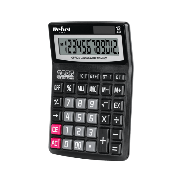 Stor kontorskalkylator för procent Rebel OC-100