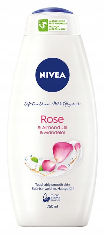 NIVEA Brusegel Care og Roses 750 ml