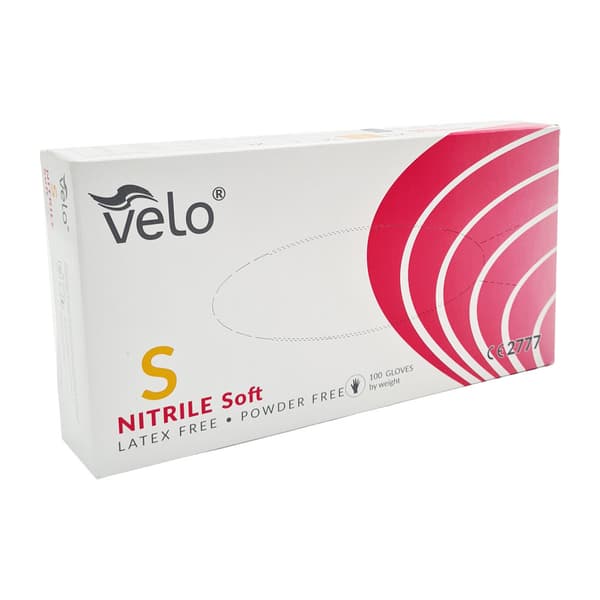 Velo nitriilikäsineet S sininen 100 kpl