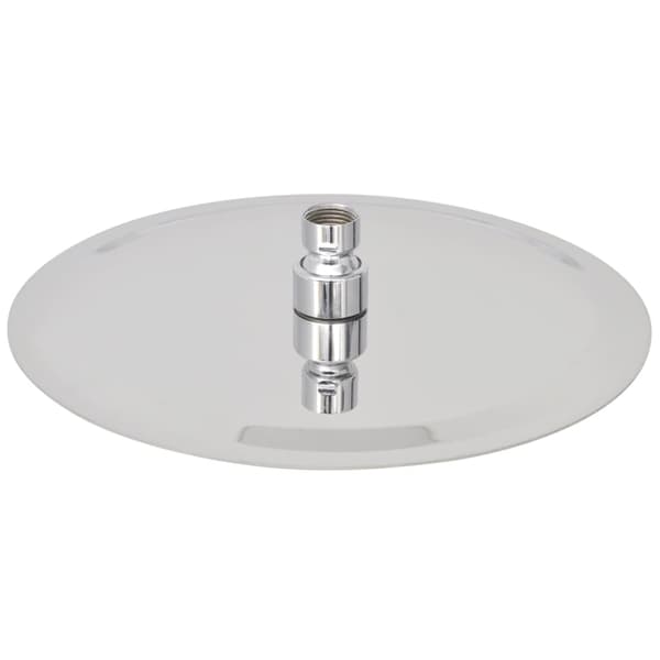 vidaXL regnbruserhoveder i rustfrit stål, 2 stk., Ø 25 cm