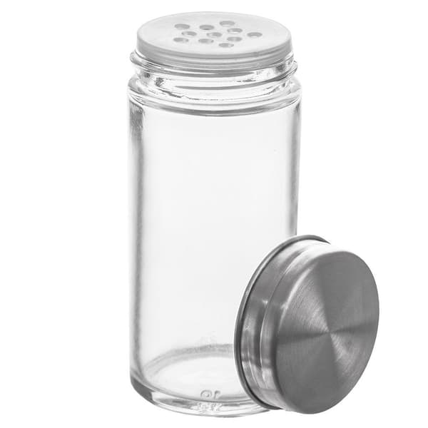Lasinen maustepurkki seulalla 100 ml