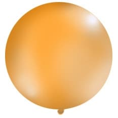 Jätti-ilmapallo 1 m pastellioranssi 1 kpl