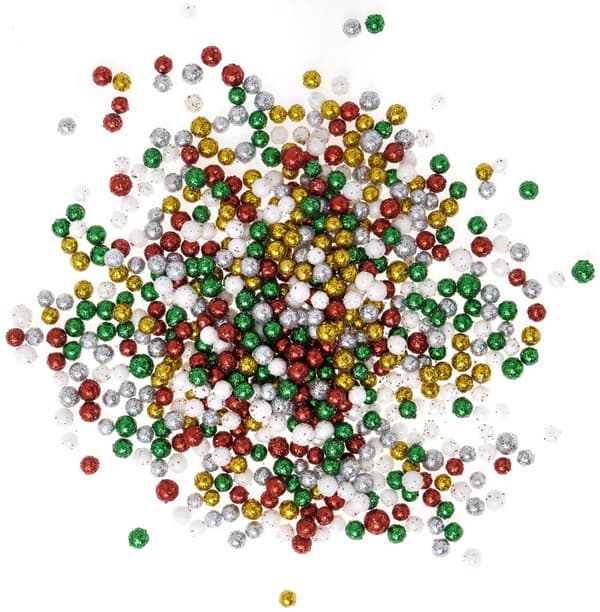 STYROFOAMBOLLAR Glitter JUL 8g