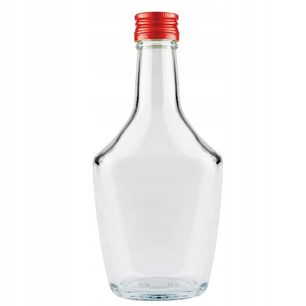 5X Glasflasker PASJONAT / CONNOISSEUR 250ml til VODKA MOONSHINE BRYLLUPSGAVE