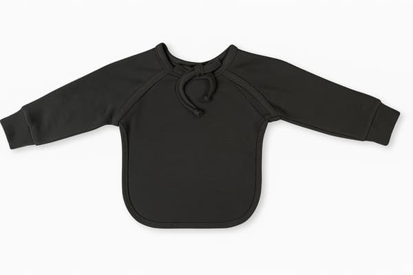 Bibs med ärmar förkläde för matning och lek 80/86 brandkår