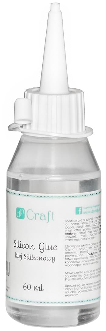 Nopeasti kuivuva silikoniliima 60ml