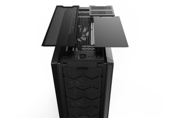 be quiet! Silent Base 802 -tietokonekotelo, ikkuna, musta