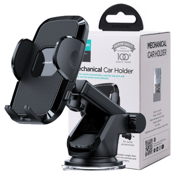 Joyroom JR-ZS259 auton kojelaudan pidike (musta)