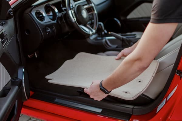 PREMIUM beige mattor för Dodge Nitro SUV 2006-2011