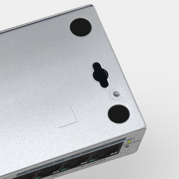 Zyxel GS1005HP Netværksswitch, 5 Gigabit-porte, 60W PoE+
