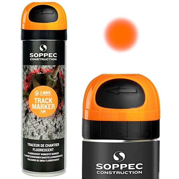 SOPPEC SPRAY GEODESIGN SPORMARKØR ORANGE 500ML - MTP GEO POM