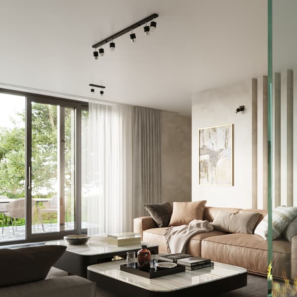 LOFTSLAMPE RANIX 3 GU10 SORT LUMILO 10.197.66