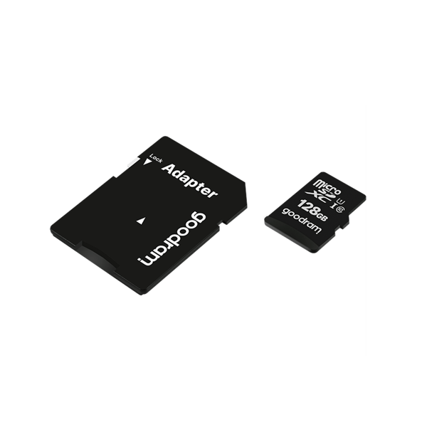 Goodram minneskort microSD 128 GB Class 10 UHS-I SD-adapter