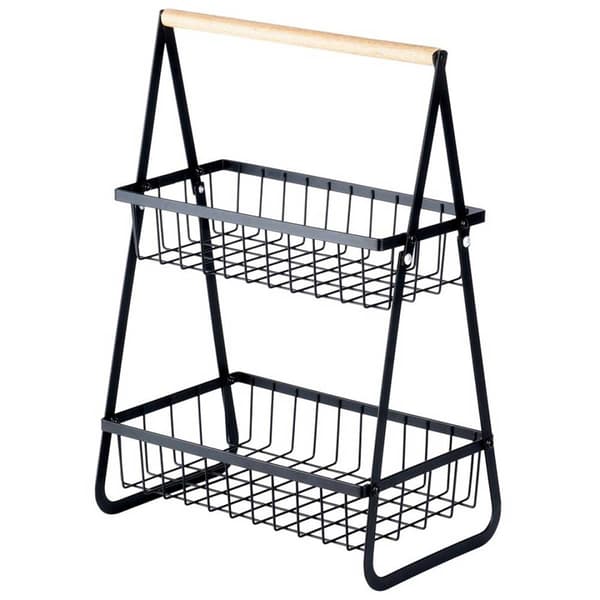 2-kerroksinen hedelmä- ja leipäkori 2 kerrosta 229155
