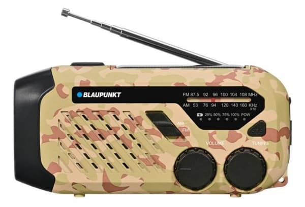 Blaupunkt ER10DC Survival överlevnadsradio ökenkamoflage