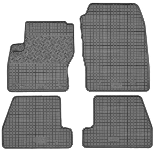 Ford Focus III Hatchback fra 2011-2018 SÆT - gummimåtter + bagagerumsmåtte
