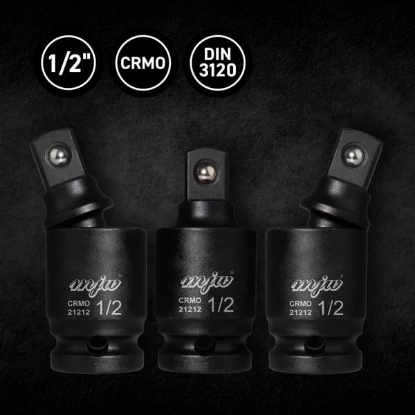 MJW 1/2" kuulapään iskuliitos