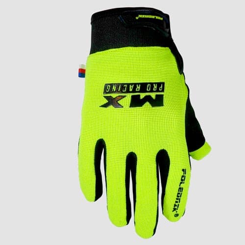 Cross Fluor Gula POLEDNIK MX PRO EVO Handskar Storlek S