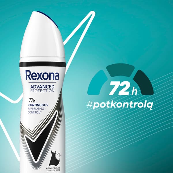 Rexona Spray Invisible Black och White 150ml