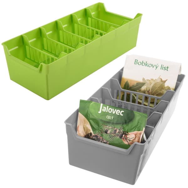 Behållare organizer för kryddor 30x13x8 cm 2 st
