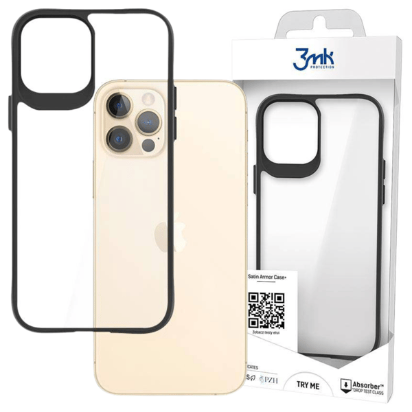 Apple iPhone 12 Pro Max – 3mk Satin Armor-skal+