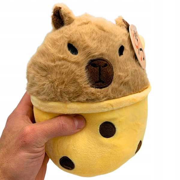 kapibara shake pudding squish bamse 20 cm